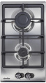 Газовая варочная панель Simfer H30V20M570,  2 конфорки,  нержавеющая сталь,  серый