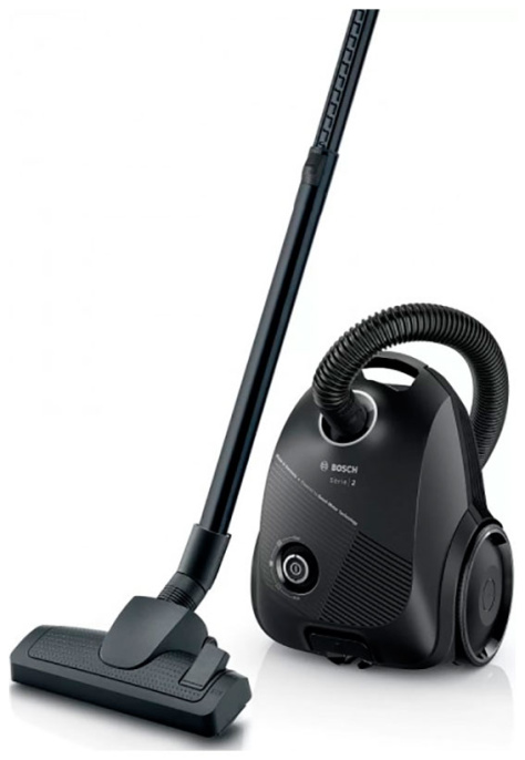 Пылесос Bosch Serie 2 BGLS2BA2, 600Вт, черный/черный