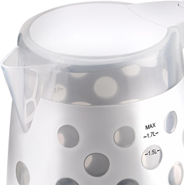 Чайник электрический Vitek VT-7048 1.7л. 2200Вт белый корпус: пластик