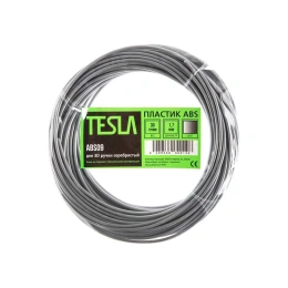 Пластик для 3D ручки TESLA ABS ABS09 серебристый, 10 м 370501
