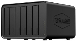 Системы хранения данных TerraMaster F6-424 tower NAS QC 3,4Ghz/8Gb 32 /TRAID,JBOD,RAID0,1,10,5,6/up to 6 HDD SATA 3,5' or 2,5' /2xM.2 2280 NVMe/2xUSB/HDMI/2x2,5GbE RJ-45/iSCSI/1xPS/1YW