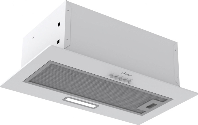 Вытяжка встраиваемая Midea MH60I301W белый управление: кнопочное 1 мотор