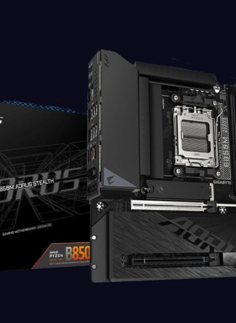 GIGABYTE показала BTF-плату AORUS Stealth с полностью скрытыми кабелями