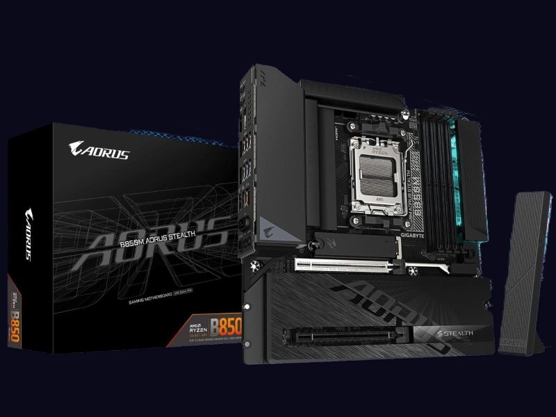 GIGABYTE показала BTF-плату AORUS Stealth с полностью скрытыми кабелями
