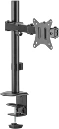 Кронштейн для мониторов Cactus CS-VM-D32-BK, до 32", до 9кг, настольный, поворот и наклон, черный