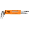 Набор шестигранных ключей Torx (T10-T50 мм, 8 штук) NEO Tools 09-524