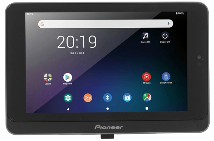 Автомагнитола Pioneer SDA835Tab+T20BT 2DIN 4x50Вт v4.2 USB 2.0 AUX 2048Mb DSP Android 9 8" WiFi 3 RDS