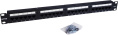Патч-панель NTSS (NTSS-PP-1U-24-UTP-RJ45-6-D) 19" 1U 24xRJ45 кат.6 UTP