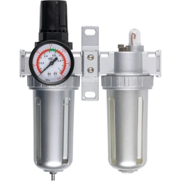 Блок подготовки воздуха с регулятором давления ARMA лубрикатором 1/4 малый SFRL802