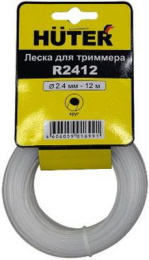 Леска для садовых триммеров Huter R2412,  2.4мм, 12м [71/2/11]