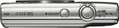 Фотоаппарат Canon IXUS 185 серебристый 20Mpix Zoom8x 2.7" 720p SDXC CCD 1x2.3 IS el 1minF 0.8fr/s 25fr/s/NB-11LH