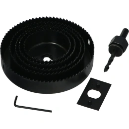 Пила кольцевая для дерева 8 предметов, 64 - 127 мм FASTER TOOLS 850