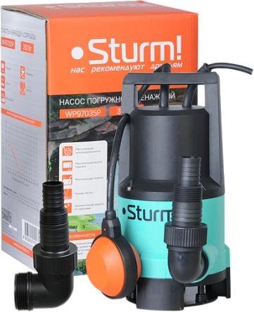 Насос дренажный STURM! WP97035P,  центробежный, погружной, 7000л/ч