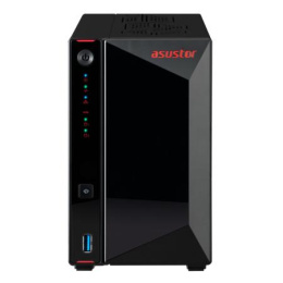 Сетевое хранилище ASUSTOR AS5402T 2-Bay NAS/Media player/Intel Celeron N5105 2.0GHz up to 2.9GHz, 4GB SO-DIMM DDR4, noHDD HDD,SSD ,/2x 2,5Gb LAN /3xUSB3.2,HDMI