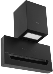 Вытяжка каминная HAIER HVX-W682CB,  сенсорное управление,  черный [td0044973ru]