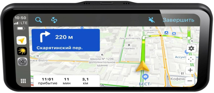 Видеорегистратор Neoline SmartWay A100, черный