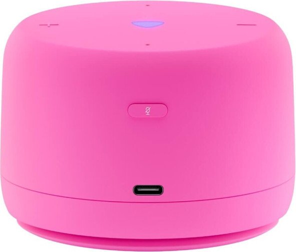 Умная колонка Yandex Станция Лайт 2 без часов Алиса розовый 6W 1.0 BT/Wi-Fi 10м (YNDX-00028PNK)
