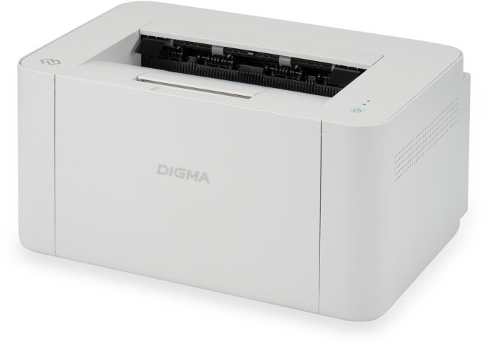 Принтер лазерный Digma DHP-2401W черно-белая печать, A4, серый