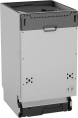 Встраиваемая посудомоечная машина Gorenje GV563C10,  узкая, ширина 44.8см, полновстраиваемая, загрузка 10 комплектов, нержавеющая сталь