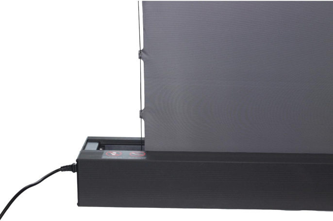 Экран Cactus FloorRising CS-PSFRCLR-221X125,  221х125 см, 16:9,  напольный черный