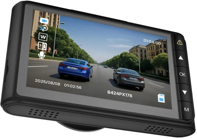 Видеорегистратор TrendVision Victory черный 2Mpix 1080x1920 1080p 170гр. GP6248