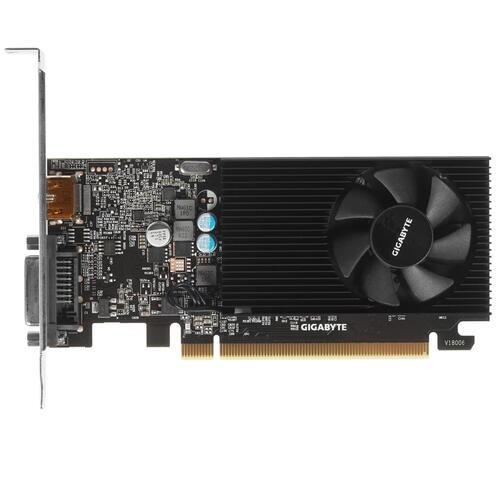 Gigabyte GV-N1030D4-2GL RTL V1.0 {nVidia GeForce GT 1030 2048Mb 64bit DDR4 1177/2100 DVIx1/HDMIx1/HDCP low profile}