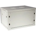 Настенный шкаф Pro 12U 600x600 металлическая дверь, 2 ЧАСТИ TWT-CBWPM-12U-6x6-GY