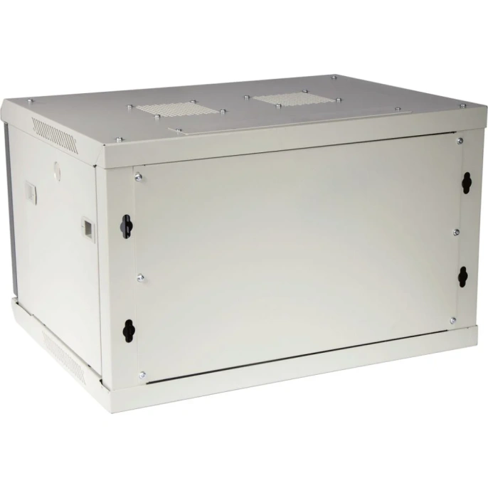 Настенный шкаф Pro 12U 600x600 металлическая дверь, 2 ЧАСТИ TWT-CBWPM-12U-6x6-GY