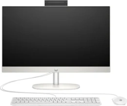 Моноблок HP AiO 24-cr0003ny PC/ i5-1335U/ 23.8 FHD IPS AG/ Iris Xe/ 8GB/ 512GB/ DOS/ noODD/ kbd+mouse/ kbd_ENG/ Shell white