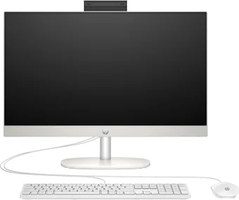 Моноблок HP AiO 24-cr0003ny PC/ i5-1335U/ 23.8 FHD IPS AG/ Iris Xe/ 8GB/ 512GB/ DOS/ noODD/ kbd+mouse/ kbd_ENG/ Shell white