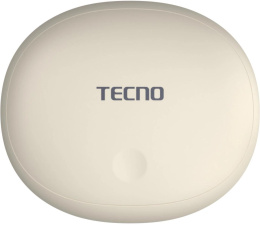 Гарнитура внутриканальные Tecno True 1 Air TU01 кремовый беспроводные bluetooth в ушной раковине TU01 AIR CREAMY WHITE