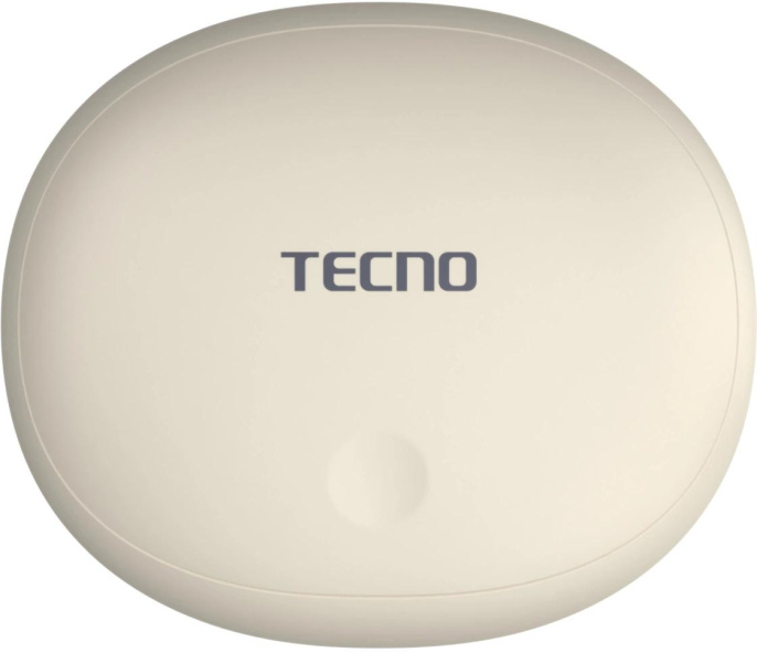 Гарнитура внутриканальные Tecno True 1 Air TU01 кремовый беспроводные bluetooth в ушной раковине TU01 AIR CREAMY WHITE