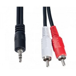 PERFEO Кабель Jack 3.5 мм вилка - 2xRCA вилка, длина 3 м. J2004