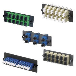 Панель FAP с 6 Duplex LC OS1/OS2 9/125 циркон. син./ FAP w/6 LC Dupl AdapterS BU Zirconia FAP6WBUDLCZ