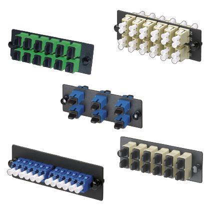 Панель FAP с 6 Duplex LC OS1/OS2 9/125 циркон. син./ FAP w/6 LC Dupl AdapterS BU Zirconia FAP6WBUDLCZ