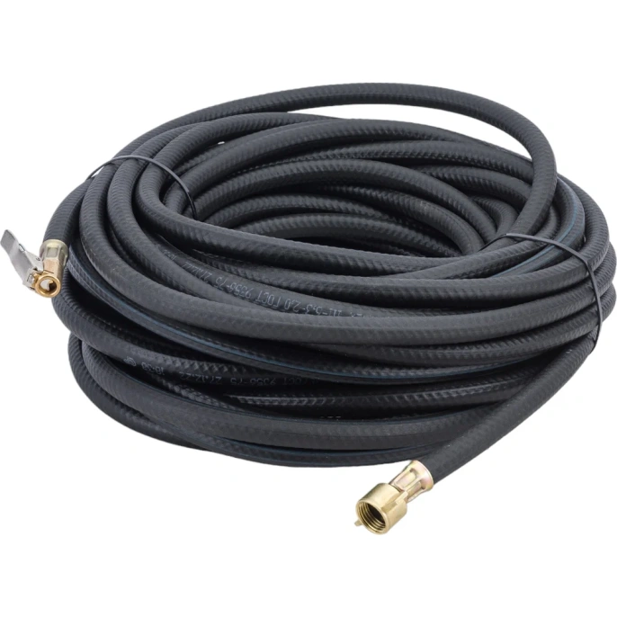 Шланг подкачки колес ДАЛИ-авто с наконечником прищепка 18м 20 атм DA-01634