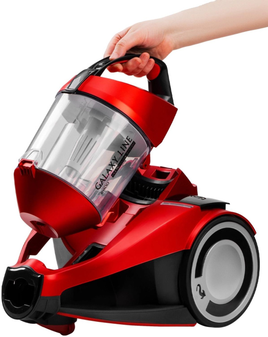 Пылесос GALAXY LINE GL 6224, 2400Вт, красный/черный [7040162243]