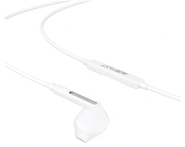 Проводные наушники ACEFAST L14 Wired Earphone. Цвет: белый (AF-L14-WH)
