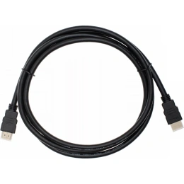 Аудио-видео кабель CACTUS CS-HDMI.1.4-1.8 HDMI (m)/HDMI (m) 1.8м. позолоч.конт. черный 1723666