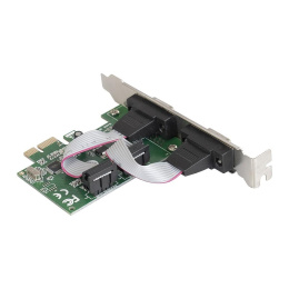 Контроллер ExeGate EXE-307 (PCI-E x1 v1.1, 2*COM port, WinChipHead Chipset WCH382L) EX283706RUS