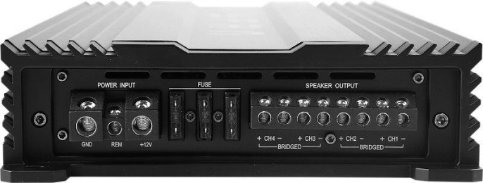 Усилитель автомобильный URAL ТТ 4.100,  черный