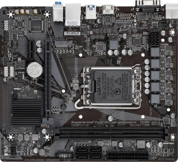 Материнская плата Gigabyte H610M H V2 Soc-1700 Intel H610 2xDDR5 mATX AC`97 8ch 7.1 GbLAN+VGA+HDMI