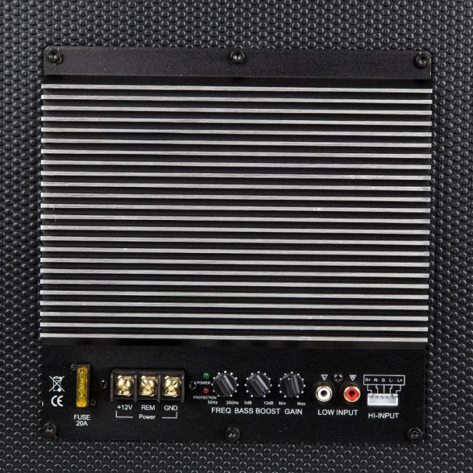 Сабвуфер автомобильный KICX GT500BPA,  активный [2013767]