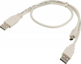 Кабель USB2.0 NingBo USB A(m) -  mini USB B (m),  0.3м