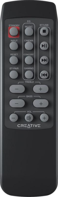 Колонки Creative T100 2.0 черный 40Вт BT