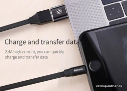 Переходник Baseus CATOTG-01 Type-C (M) to USB (F) без провода Black
