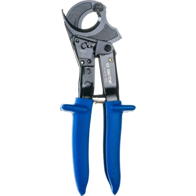 Усиленный кабелерез с трещоткой KING TONY 255 мм 6AD10-325