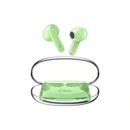 Беспроводные наушники TTEC AirBeat Glace TWS BT Headset. Цвет: зеленый лайм