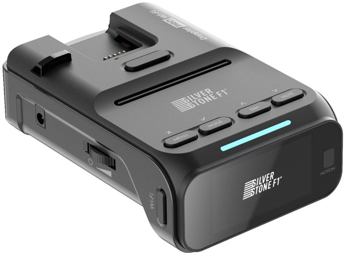 Радар-детектор SilverStone F1 Doppler Pro,  сигнатурный,  черный [doppler-pro]