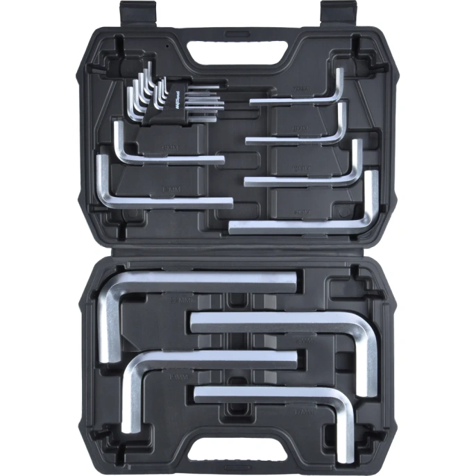 Набор Г-образных ключей AV Steel HEX 2-22мм 19 предм. AV-361119